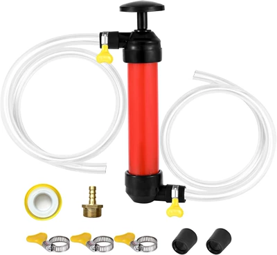 Oil Extractor, Oil Changer, Water: Kempinq və səyahət - air-cylinder-3-hose-clamps-1-copper-pagoda-head-2-transparent-tubes