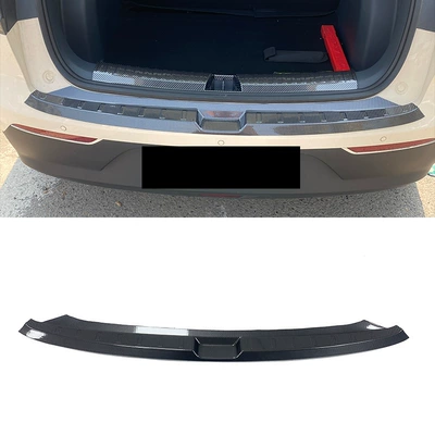 pattern door sill strip, welcome | Dekorativ pedal başlıqları - 1-piece-of-outer-protective-panel-abs-carbon-fiber-texture-suitable-for-the-2025-star-wish-model