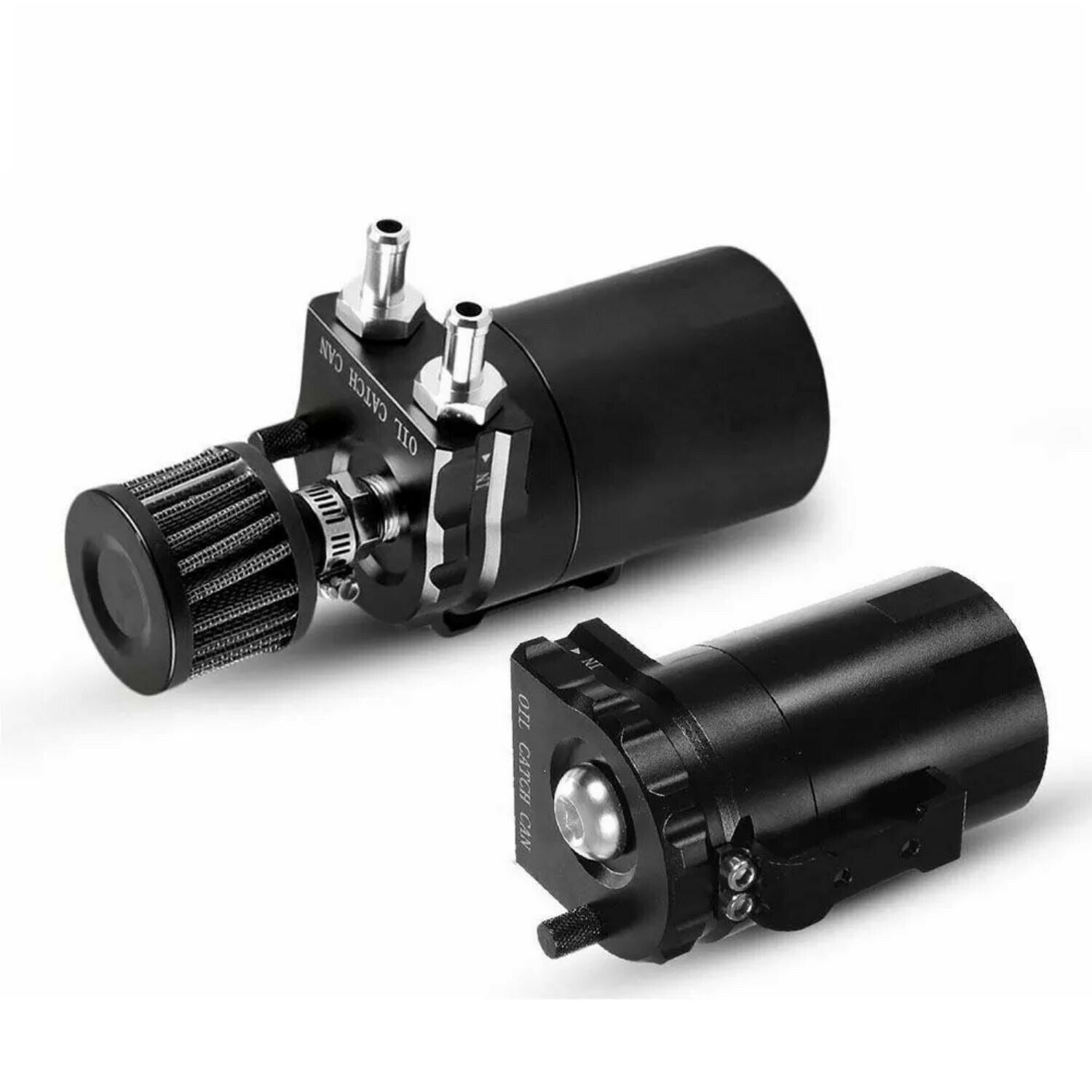 Modificación del coche transfronteriza modificación de la olla de aceite universal de aleación de aluminio olla de aceite transpirable 300ml de recuperación de gas residual