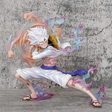 noc甩手抡拳尼卡路飞手办潮玩海贼王二次元动漫可转动手办模型