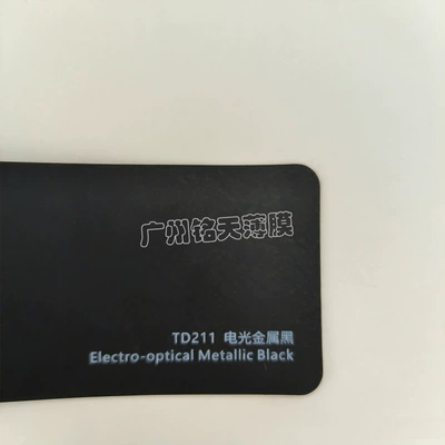 car TPU color change film, Auto Color Change Film - imported-tpu-electro-optical-metallic-black-152-15m-roll