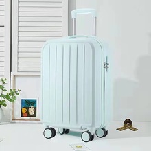 清新风行李箱女结实耐用新款拉杆箱女学生密码箱子母万向轮