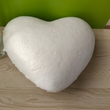 Baolilong espuma sólida tamaño del corazón melocotón medio amor decoración de la ventana boda apoyos pintados