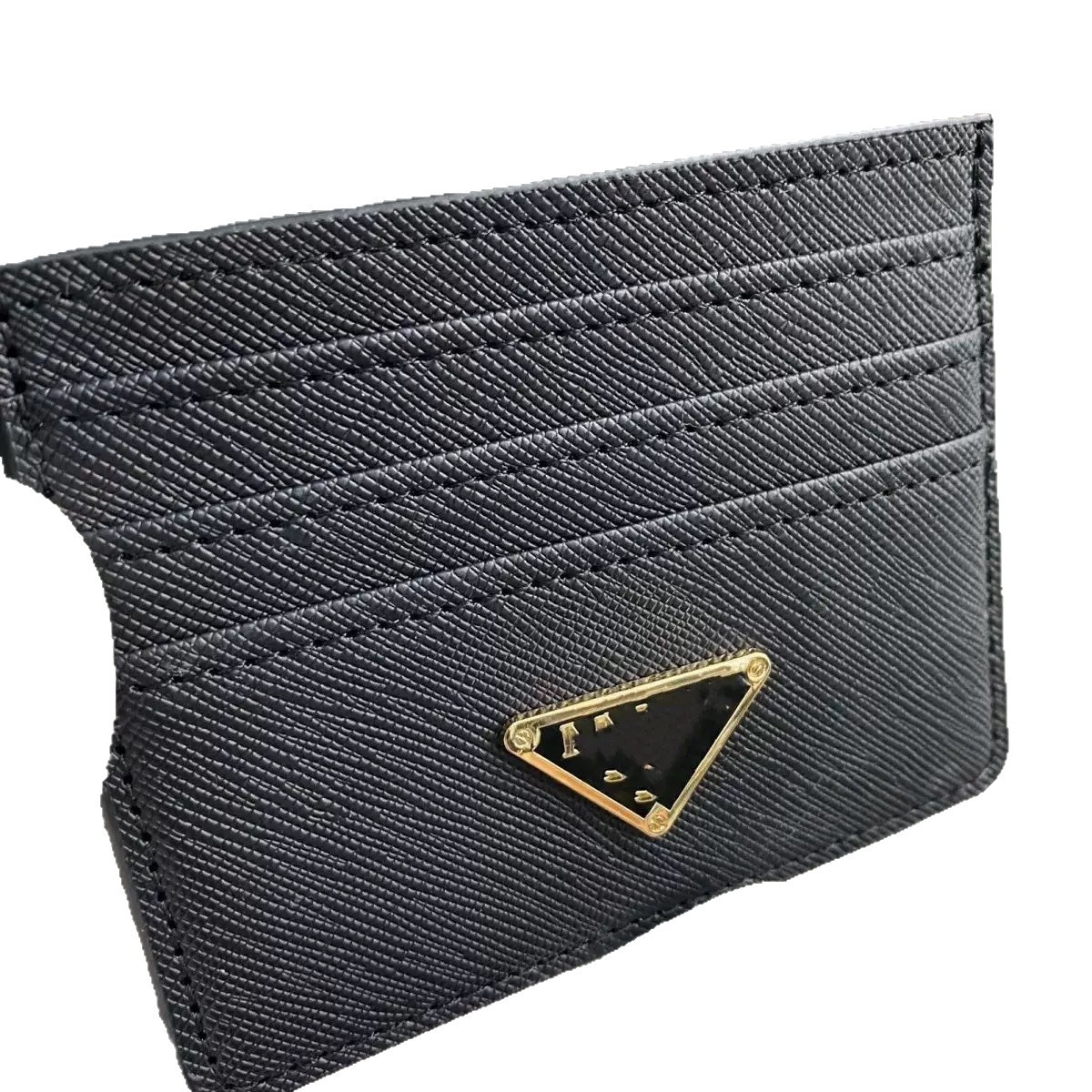 Paquete de tarjetas Juego de tarjetas 7 modelos de tarjeta P fabricante spot al por mayor marca de moda patrón de cruz estándar triangular gran marca cuero suave alto