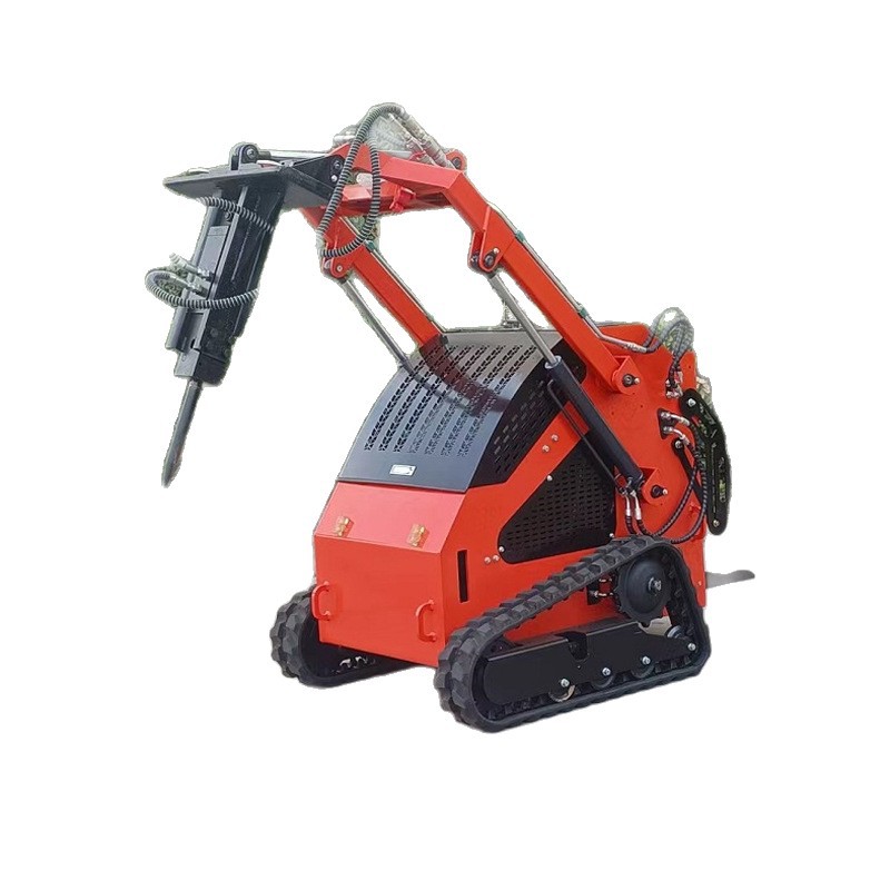 Cargador deslizante multipropósito tipo rueda tipo orugas cargador deslizante pequeño para sitio de construcción image 6