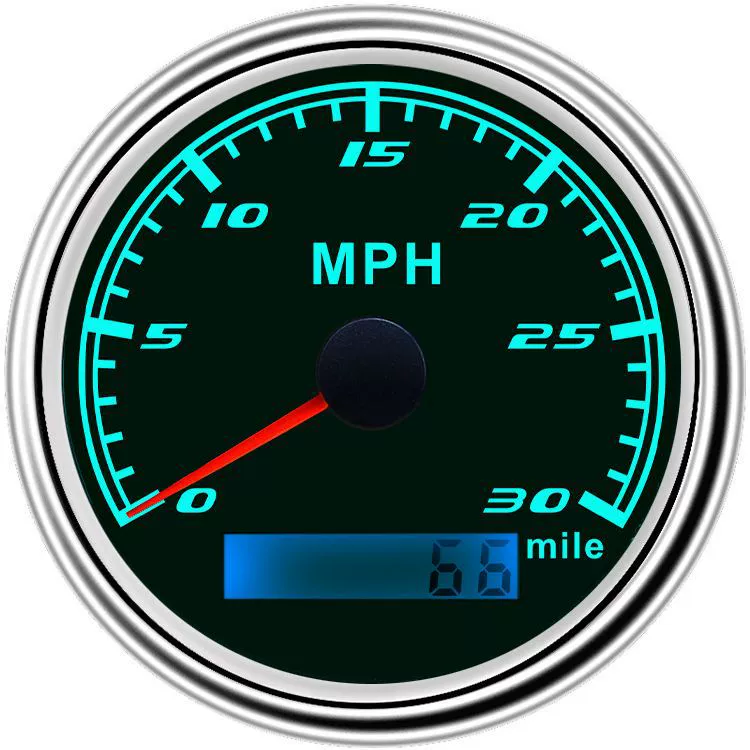 Gps speed odometer 85mm car general car speedometer speedometer speedometer speedometer smart display GPS meter