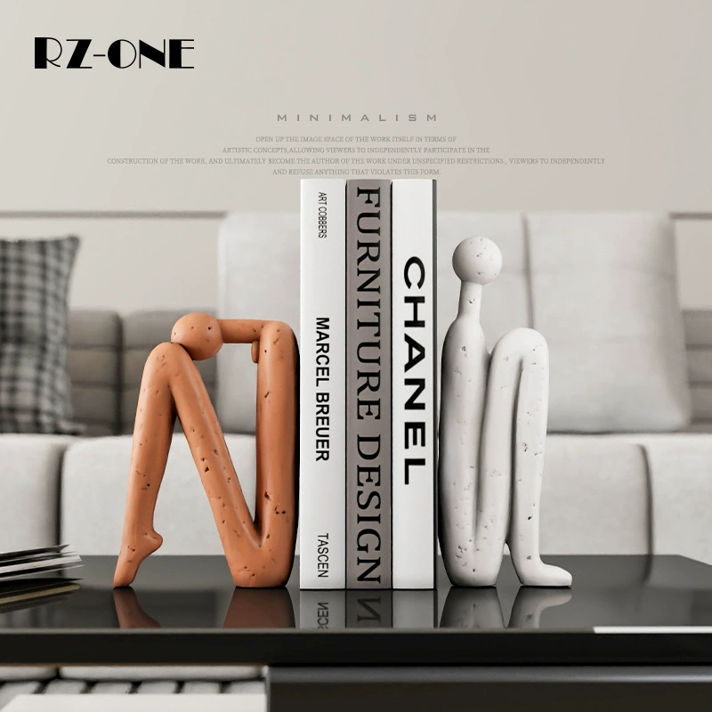 Декоративные подставки для книг Craftsman Thirteen: современный, роскошный, креативный дизайн, абстрактные украшения для тумбы под телевизор, элитный декор для винного шкафа в гостиной