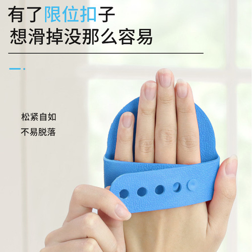 Pet supplies Amazon pet bath massage brush Pet rubber massage gloves Bath brush shower