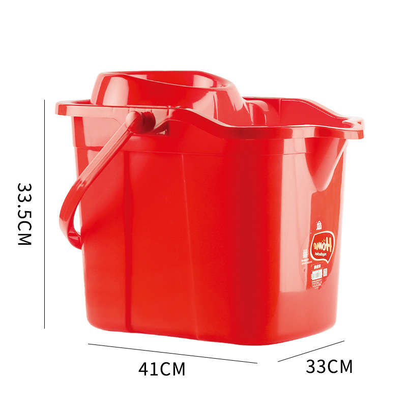 161 실용적인 걸레 버킷 레드 풀리