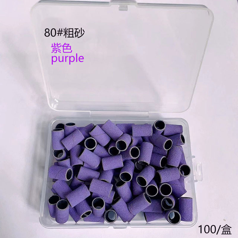 Nuevo anillo de arena de uñas de color transfronterizo pulido muela anillo de arena máquina de pulir suministros anillo de hilo de pulido en stock