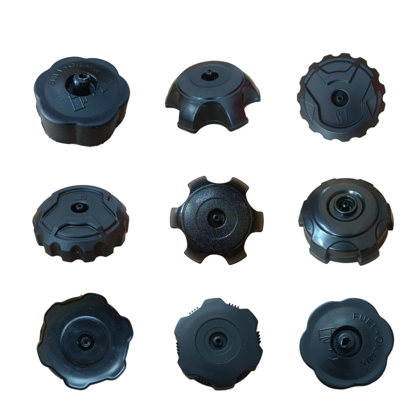 越野四轮摩托车配件塑料油箱盖 沙滩车塑料油箱盖防尘燃油盖批发