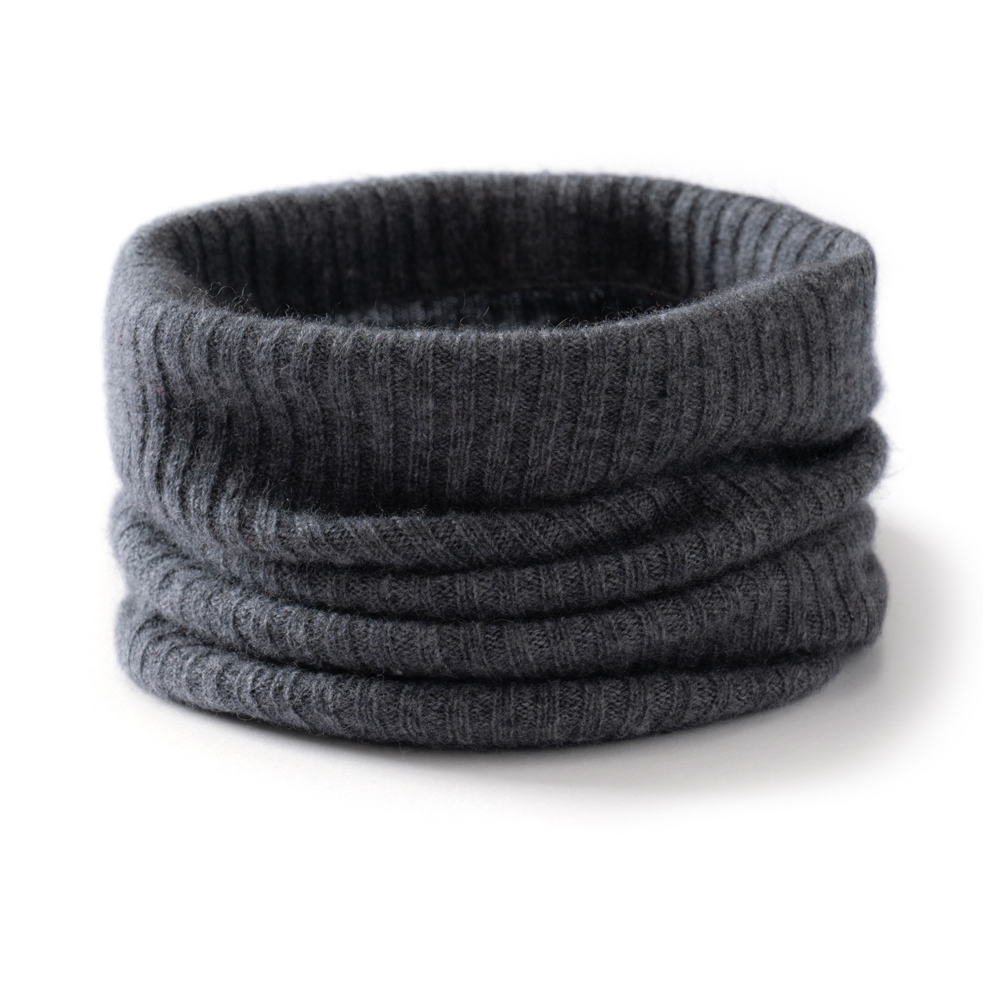 Cashmere neck warmer for men and women, neck protector, warm and versatile pullover knitted faux collar, simple, soft, and high-end