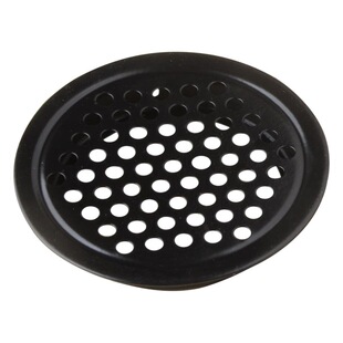 Black stainless steel breathable hole furniture shoe cabinet heat dissipation breathable mesh cabinet wardrobe round decorative cover vent hole