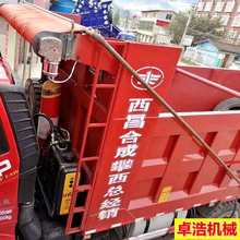 自卸车渣土车自动篷布电动雨布卷篷甩杆式帆布机货车篷加盖