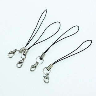 DIY jewelry accessories mobile phone rope mobile phone hanging accessories lobster buckle key pendant doll lanyard mobile phone rope
