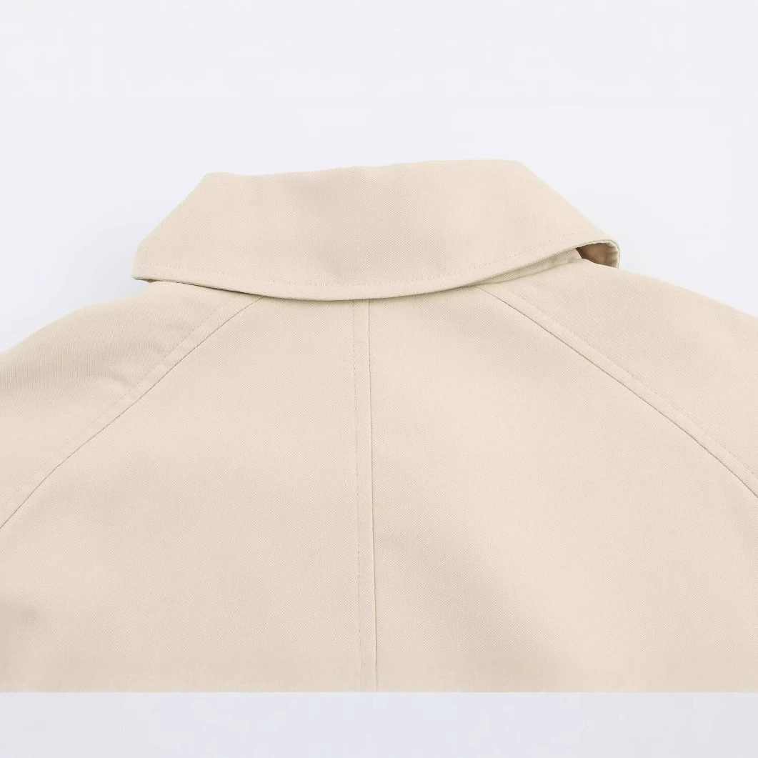 Осенняй Trench coat for leisure, wholesale, European style