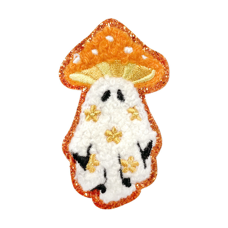 ハロウィーンタオル刺繍布貼りシェニールdiyパッチプリントプレゼントと国境を越えたスポット|undefined
