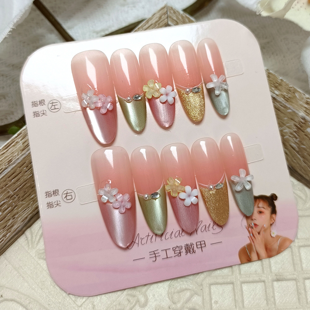 10 piezas decodificadas piezas de manicura portátil dulces parches de uñas de terapia de luz pequeño libro rojo venta caliente de alta calidad de uñas