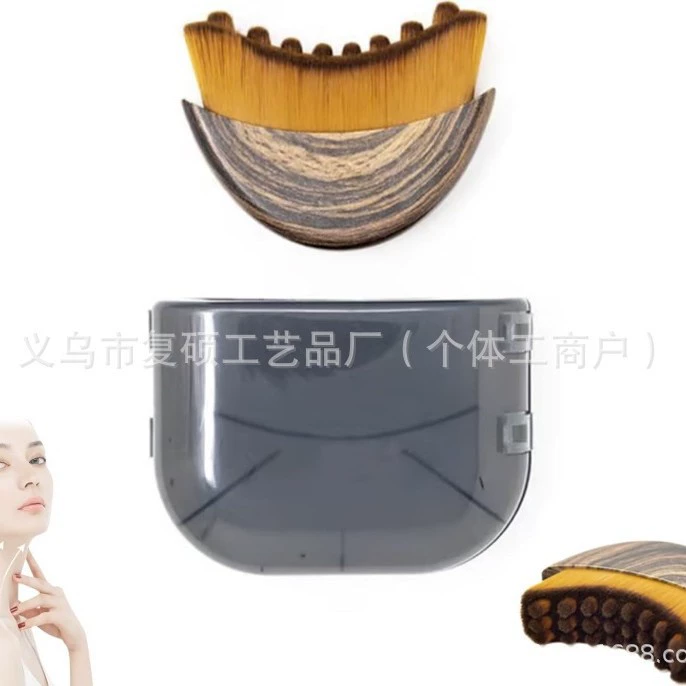 Новые трансграничные Cepillo facial de contorno linfático лицо лимфатический контур щетка