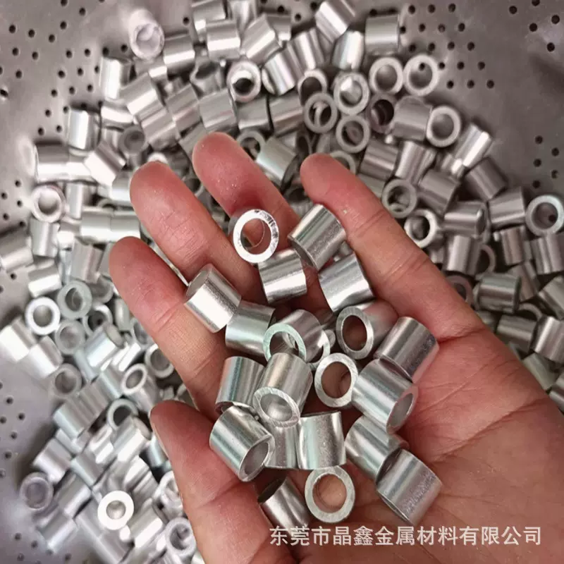 6063铝管加工6061t6铝管氧化铝合金管空心管圆管铝箍铝环铝套切割