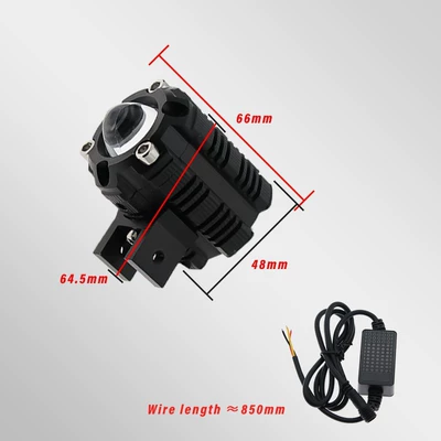 High-Brightness Spotlight with Dual-Color Switching, Motorcycle headlights, headlights