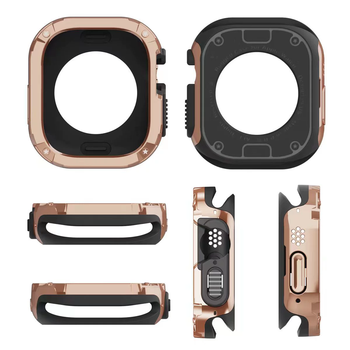 Подходит для Apple Watch 10-го поколения защитная крышка чехол для Apple PC+TPU IWATCH456789 поколения