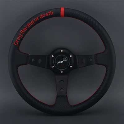 Cross-Border Car Modification Hand-Stitched Racing Steering wheel