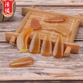 古筝指甲黄牛角指甲过弦流畅音色纯净音乐学院演奏摇指琵琶义甲