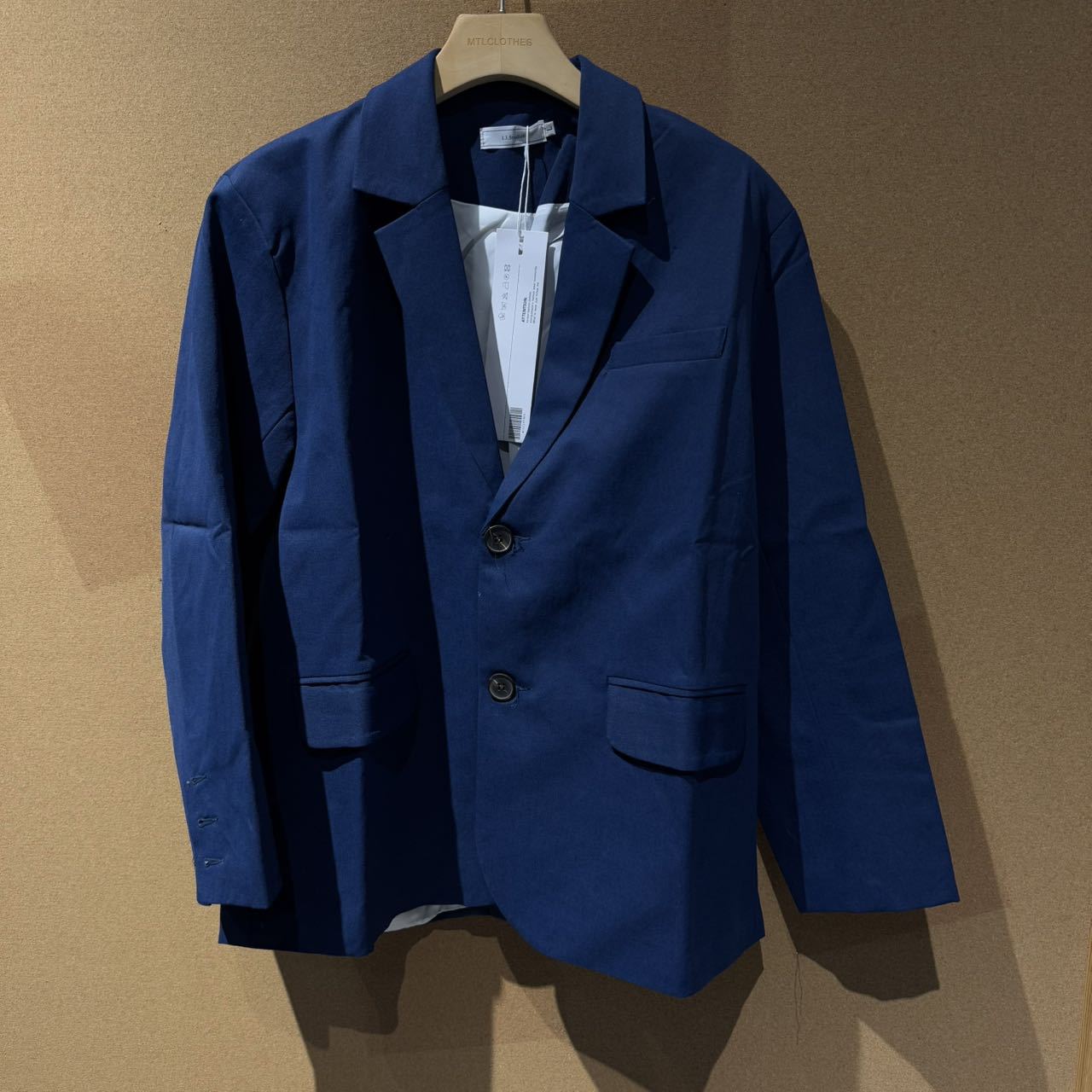 MTL Hombre| Trajes casuales de otoño chaqueta auto-selección bolsas de bendición [tamaño L no devuelto no cambiado]