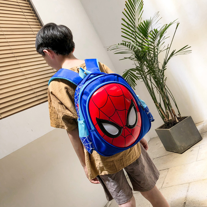 Mochila de jardín de infantes para niños, niñas y niños de 3 - 5 - 6 años de edad, mochila de hombro para estudiantes de primaria, araña