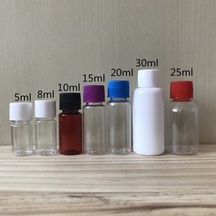 5ml 8ml 10ml 15ml 20ml 25ml 30ml ����ƿ pet͸�����bƿ ��Ʒƿ