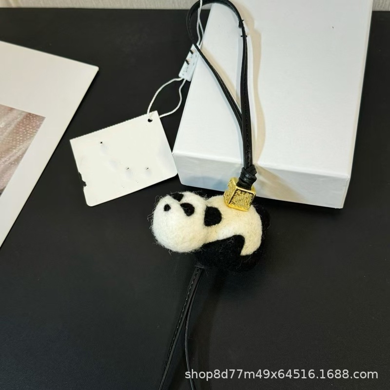 罗家纯手工羊毛毡挂件考拉熊猫大象包包挂件动物系列包挂件现货|undefined