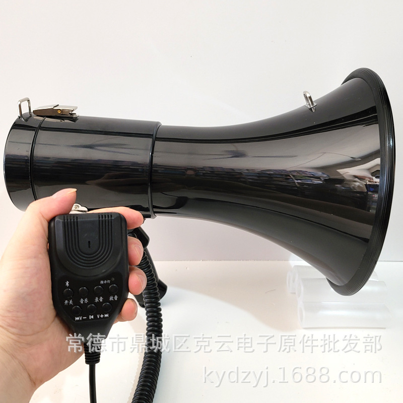 Shuanghe 100W Handheld Recording and Shouting Device/Card-Insertable Bluetooth Rechargeable Loudspeaker/Amplifier Sound System Shuanghe 100W Handheld Recording and Shouting Device/Card-Insertable Bluetooth Rechargeable Loudspeaker/Amplifier Sound System