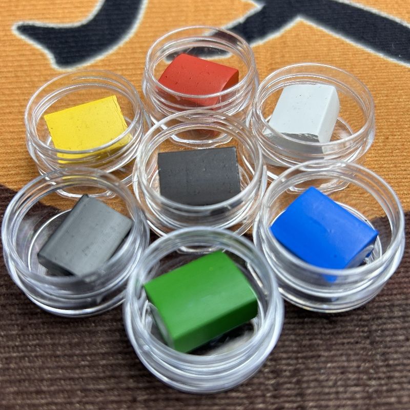 Multicolor Fingerprint Paste Colorful Fingerprint Paste Hard Marking Hard Mud