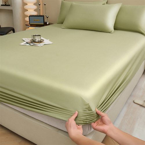 Fitted sheet Class A pure cotton 100 cotton maternal and infant grade Xinjiang long-staple cotton 100% cotton fitted sheet fully surrounded by Simmons protective cover