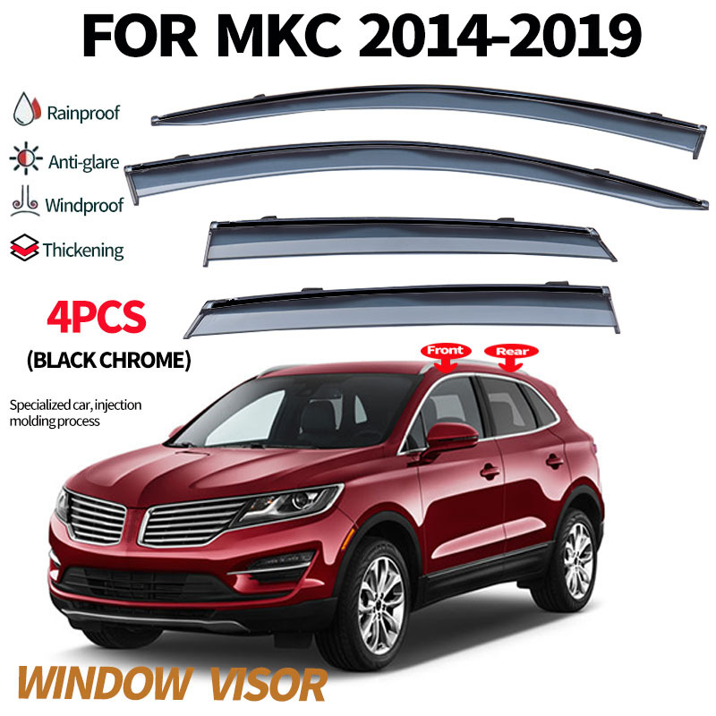 Suitable for 2015-2019 Lincoln Mkc Window Visors, Exclusively for Cross-Border Sales