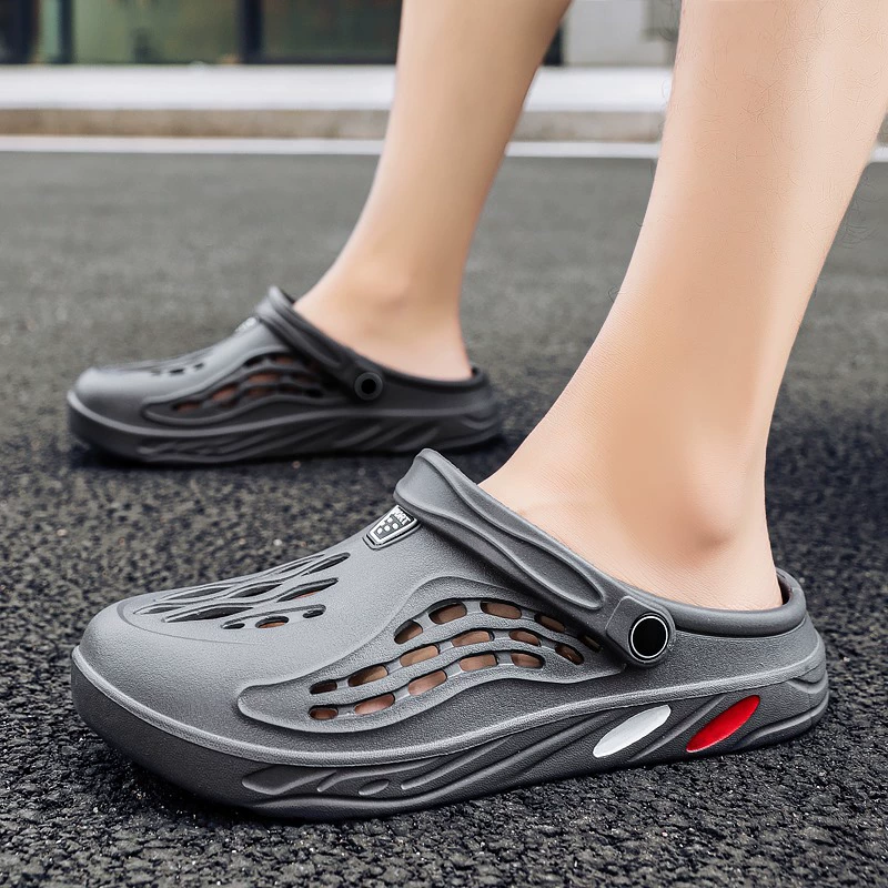 Beach Slides (Shijang) Plus Sizes 36–48/49, Back Strap, Multi‑Color