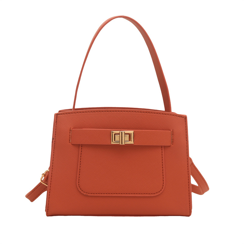 Bolso de mujer 2025 primavera nuevo bolso de mensajero de un solo hombro atmosférico de nicho simple de moda bolso de alta capacidad para mujer