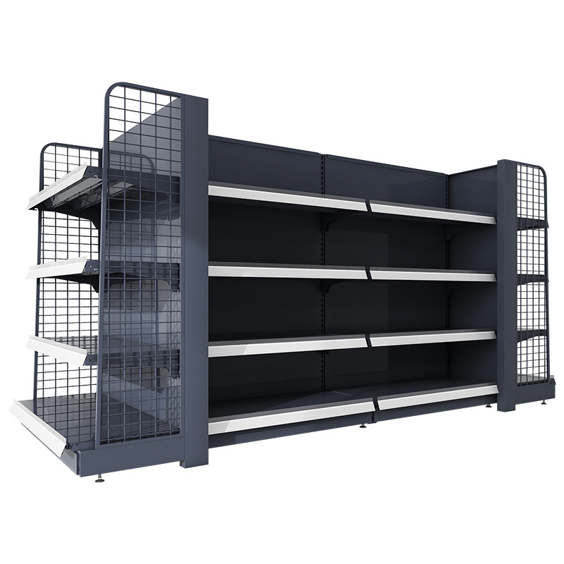Estanterías de exhibición para supermercados y tiendas de conveniencia para productos para bebés, snacks, papelería, mercancía general, tabaco, hoteles y estanterías comerciales.