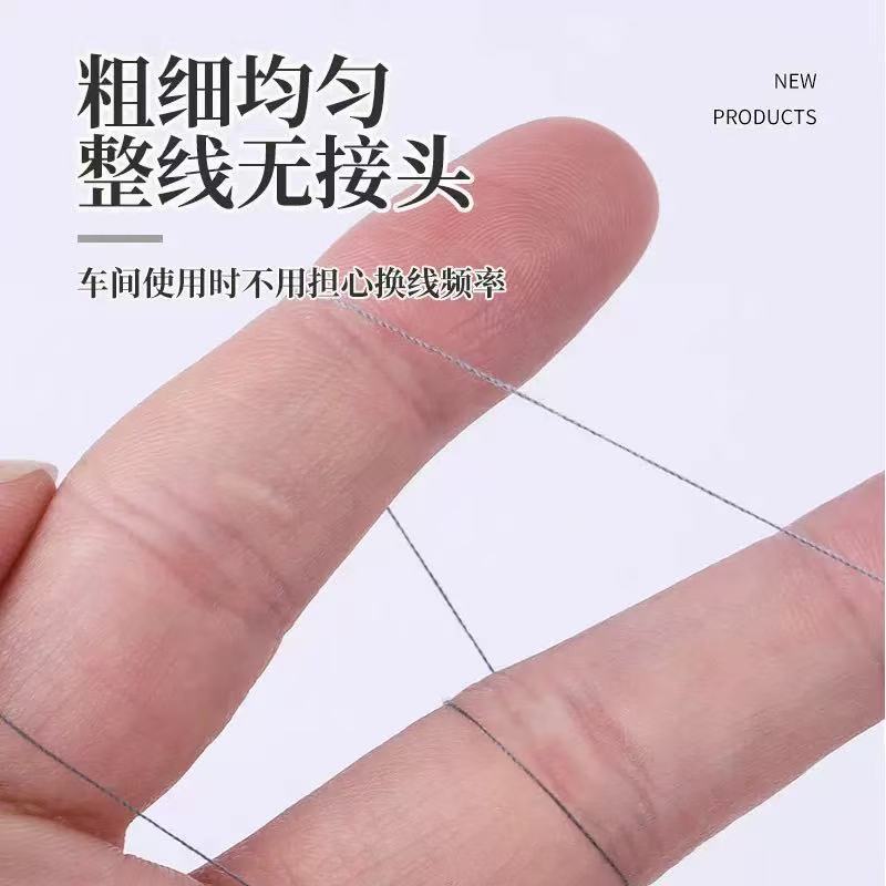402 Liu Qing 3000 yardas línea de costura gris línea especial de fábrica de ropa línea de máquina de coser de alta velocidad