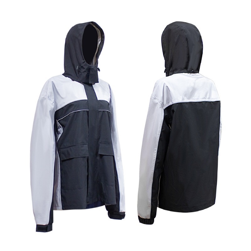 Motorcycle Riding Suit Rainproof Set Waterproof Raincoat and Rain Pants Separate Full-Body Rainstorm-Proof Jacket for Road Bikes