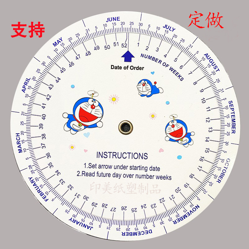 哆拉猫周盘印美222