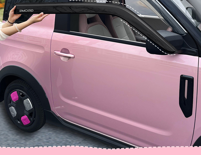 Suitable for 25 Panda Katin Sunny Rain Shield Window Rain Shield Mini Car Protective Sticker Modification Accessories