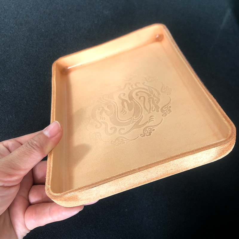 Versatile Cowhide Tray