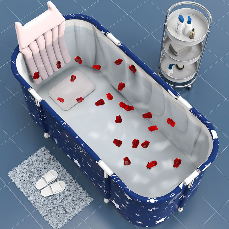Wholesale adult bath tub reclining bath rectangular bathtub Children Baby folding bath tub for adults