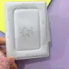White summer card book