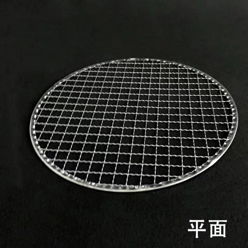 跨境一次性烧烤网圆形方形免洗包边烧烤架铁丝网烧烤篦子炭火烤肉|undefined