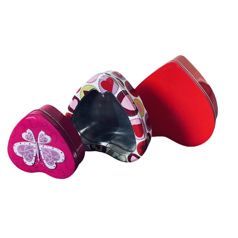 圣诞邮箱邮筒铁盒 异型罐 动物形状汽车罐 大号心形巧克力包装