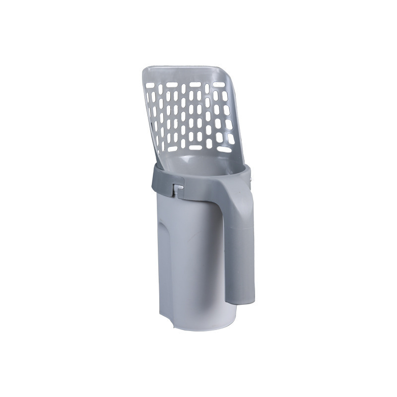 Pala para Arena de Gato, Recogedor para Mascotas, Filtro para Limpieza de Inodoros, Basura