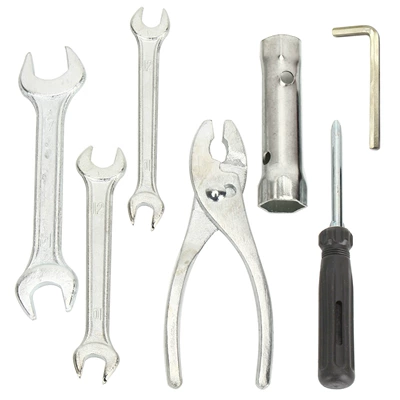 Motorcycle Safety Supplies wrench spark plug socket - 7-piece-set-one-set-weighs-343g-packaging-size-12x5x4cm